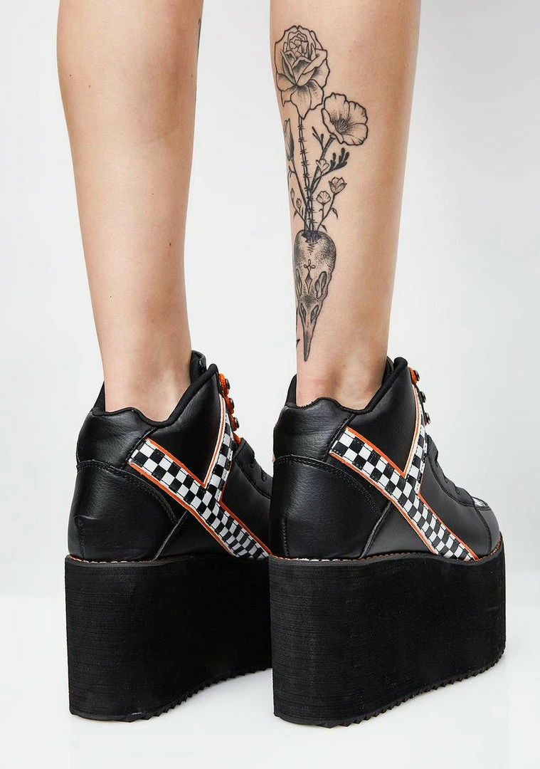Cheap ๐ Y.R.U. Just A Quickie Qozmo Platform ๐ Sneakers โจ 7 Y.R.U. Just A Quickie Qozmo Platform Sneakers