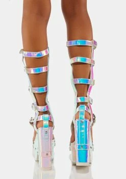 Y.R.U. Nightcall Hi Atlantis Platform Heels