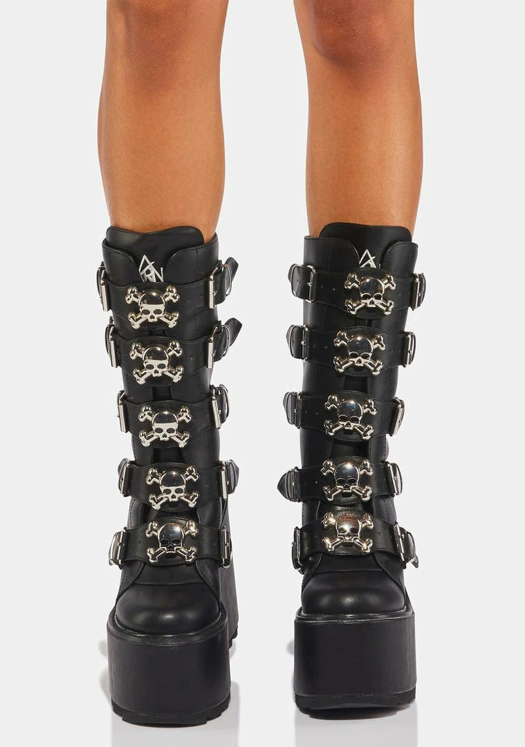 Top 10 π Y.R.U. Dune Skull Platform π₯Ύ Boots β 4 Y.R.U. Dune Skull Platform Boots