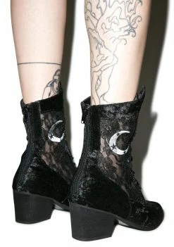 Y.R.U. Dame Heeled Ankle Boots Boots & Booties