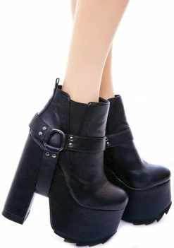Y.R.U. Gemma Hellz Angel Platform Bootie