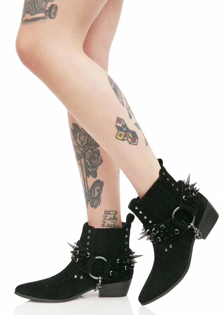 Best reviews of 💯 Y.R.U. 🥾 Boots & Booties Laso Spiked Booties ✔️ 5 Y.R.U. Boots & Booties Laso Spiked Booties
