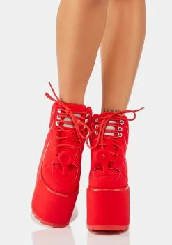 Y.R.U. Po Qozmo Platform Sneakers