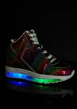 Y.R.U. Rainbow Qozmo Aiire Light Up Sneakers