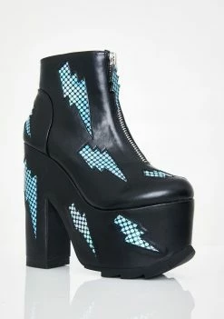 Y.R.U. Platforms Nightmare Bolt Platform Boots