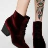 Y.R.U. Velvet Aura Boots