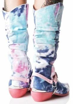 Y.R.U. Tie-Dye Deathproof Boots