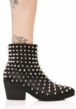 Y.R.U. Aurora Spiked Booties