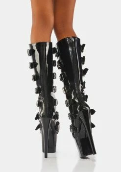 Y.R.U. VIP Hustler Knee High Boots