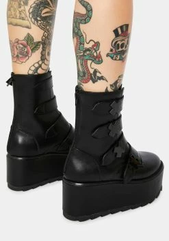 Y.R.U. Karma X Blackout Platform Boots Platforms