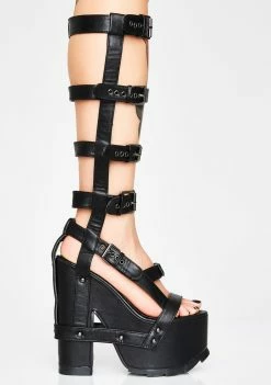 Y.R.U. Nightcall Hi Platform Heels