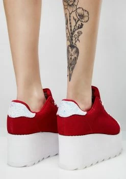 Y.R.U. Chasing Cupid Platform Lala Sneakers