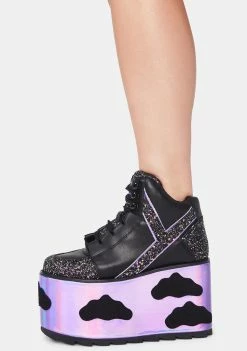 Y.R.U. Black Qozmo Sky Platforms