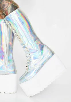 Y.R.U. Boots & Booties Hologram Bloq Boots