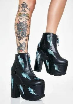 Y.R.U. Platforms Nightmare Bolt Platform Boots