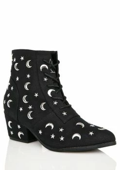 Y.R.U. Aura Qozmiq Stars And Moons Booties