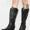 Y.R.U. Green Heat Activated Space Cowgirl Boots Boots & Booties
