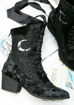 Y.R.U. Dame Heeled Ankle Boots Boots & Booties