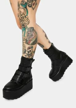 Y.R.U. Karma X Blackout Platform Boots Platforms