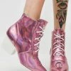 Y.R.U. Princess Aura Hologram Boots Boots & Booties