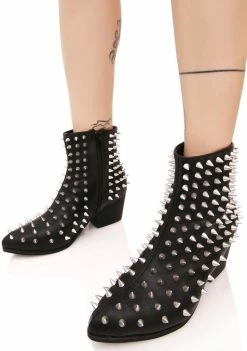 Y.R.U. Aurora Spiked Booties