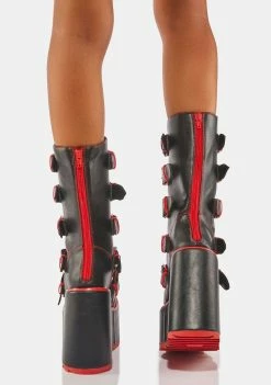 Y.R.U. Red Dune Mushroom Boots