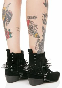 Best reviews of 💯 Y.R.U. 🥾 Boots & Booties Laso Spiked Booties ✔️ 11 Y.R.U. Boots & Booties Laso Spiked Booties