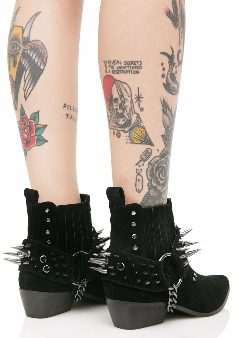 Best reviews of 💯 Y.R.U. 🥾 Boots & Booties Laso Spiked Booties ✔️ 7 Y.R.U. Boots & Booties Laso Spiked Booties