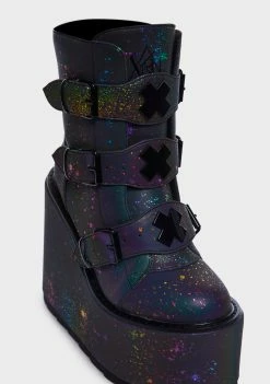 Y.R.U. Dune Lo X Qozmic Reflective Boots