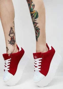Y.R.U. Chasing Cupid Platform Lala Sneakers