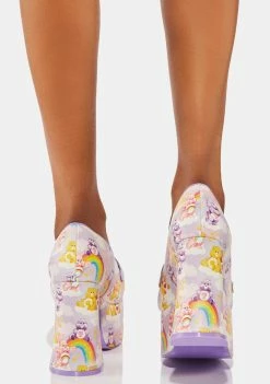 Y.R.U. Deelite Care Bears Platform Loafers