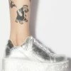 Y.R.U. Lala Qrystal Platform Sneakers Platforms