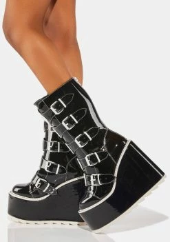Y.R.U. Dune Yin Yang Platform Boots Platforms