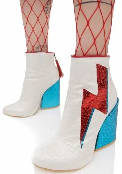 Y.R.U. Ziggy Dust Sparkle Lightning Boots Boots & Booties