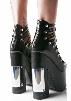 Y.R.U. Heavy Metal Ballet Bae Platforms