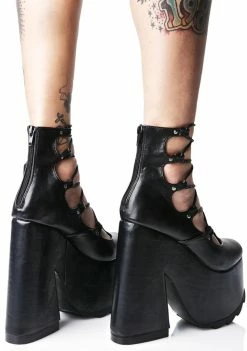 Cheap π Y.R.U. Lucid Lace-Up Chunky Platforms π 11 Y.R.U. Lucid Lace-Up Chunky Platforms