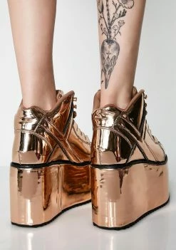 Y.R.U. Fairest Of Them All Qozmo Platform Sneakers Platforms