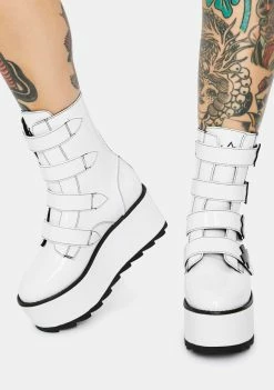 Y.R.U. Platforms Karma X Storm TT Patent Platform Boots
