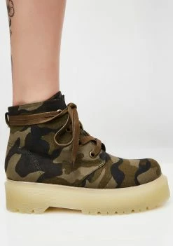 Promo 🧨 Y.R.U. Slayr Camo 🥾 Boots 🥾 Boots & Booties ❤️ 9 Y.R.U. Slayr Camo Boots Boots & Booties