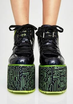 Y.R.U. X Cyberdog Qozmo Platform Sneakers
