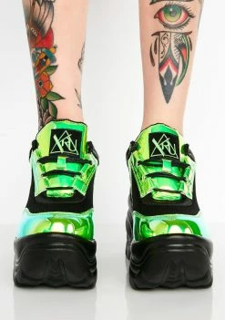 Y.R.U. Kush Matrixx Platform Sneakers