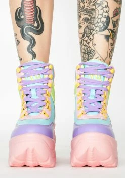 Y.R.U. Hi Matrixx 2 Pastel Platform Sneakers Platforms