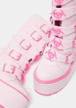 Y.R.U. Pink Dune Toxica Boots