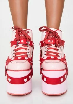 Y.R.U. Qozmo Heart Platform Sneakers