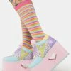 Y.R.U. Pastel Qozmo Lo Care Bears Platform Sneakers