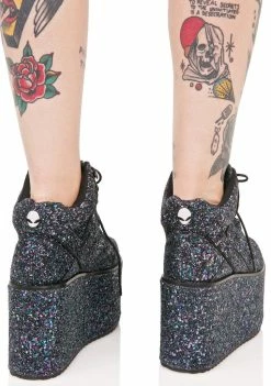 Best Pirce ✔️ Y.R.U. Qozmo Hi Glitter 👟 Sneakers 🎉 11 Y.R.U. Qozmo Hi Glitter Sneakers