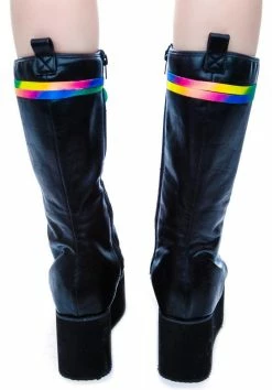 Y.R.U. Bloq Sky High Platform Boots