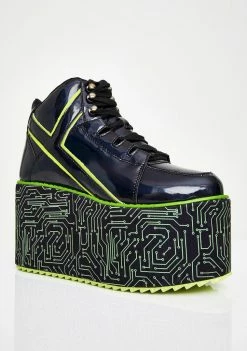 Y.R.U. X Cyberdog Qozmo Platform Sneakers
