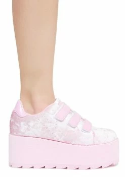 Flash Sale ๐ Y.R.U. ๐ฌ Candy Lala Velvet Platform ๐ Sneakers Platforms ๐ 8 Y.R.U. Candy Lala Velvet Platform Sneakers Platforms