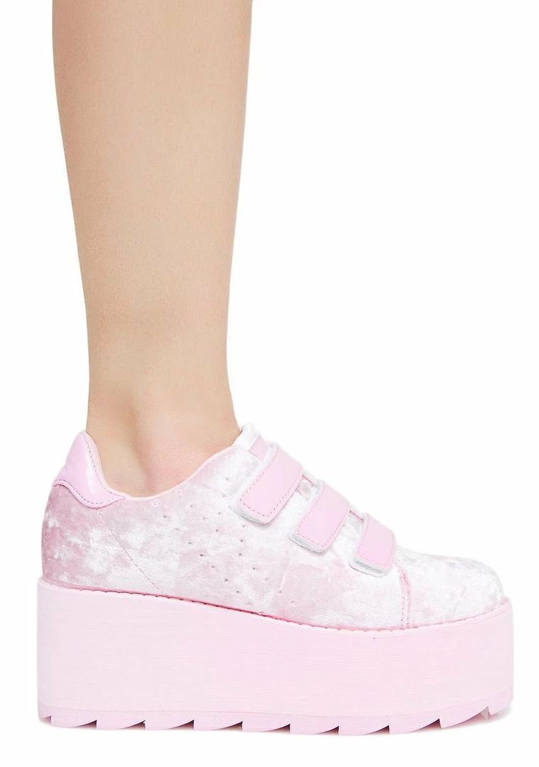 Flash Sale ๐ Y.R.U. ๐ฌ Candy Lala Velvet Platform ๐ Sneakers Platforms ๐ 4 Y.R.U. Candy Lala Velvet Platform Sneakers Platforms
